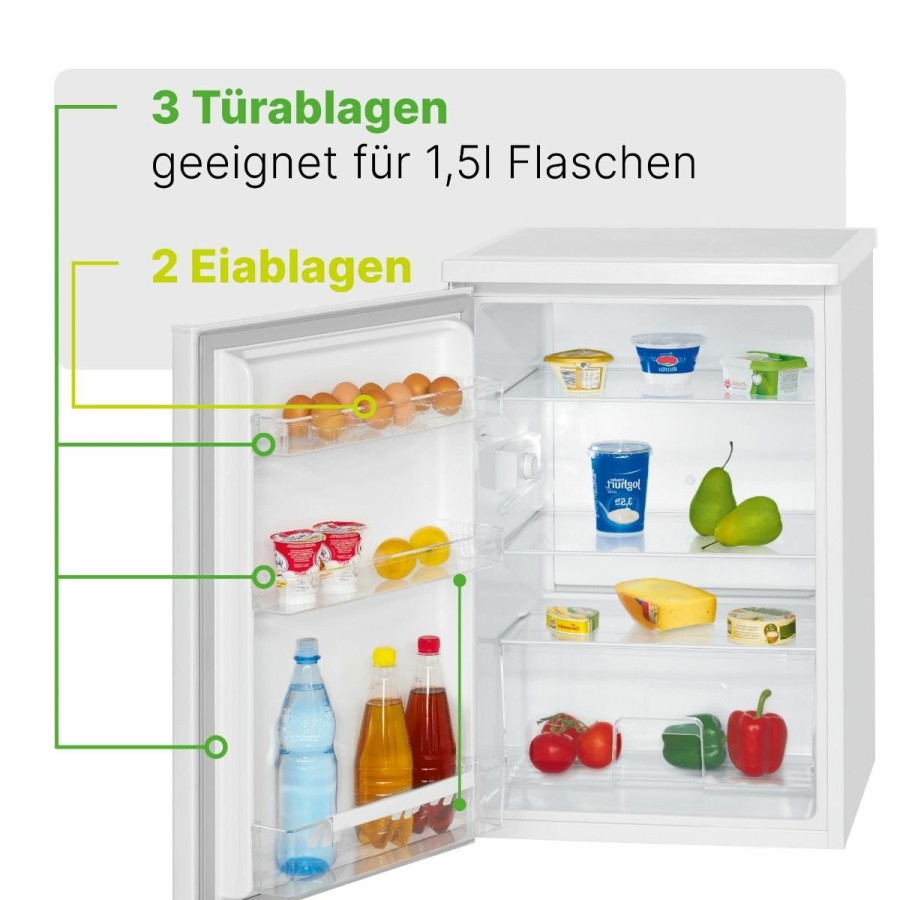 Bomann Bomann Vollraumkuhlschrank Vs 2185.1 Weis Vollraumkuhlschranke