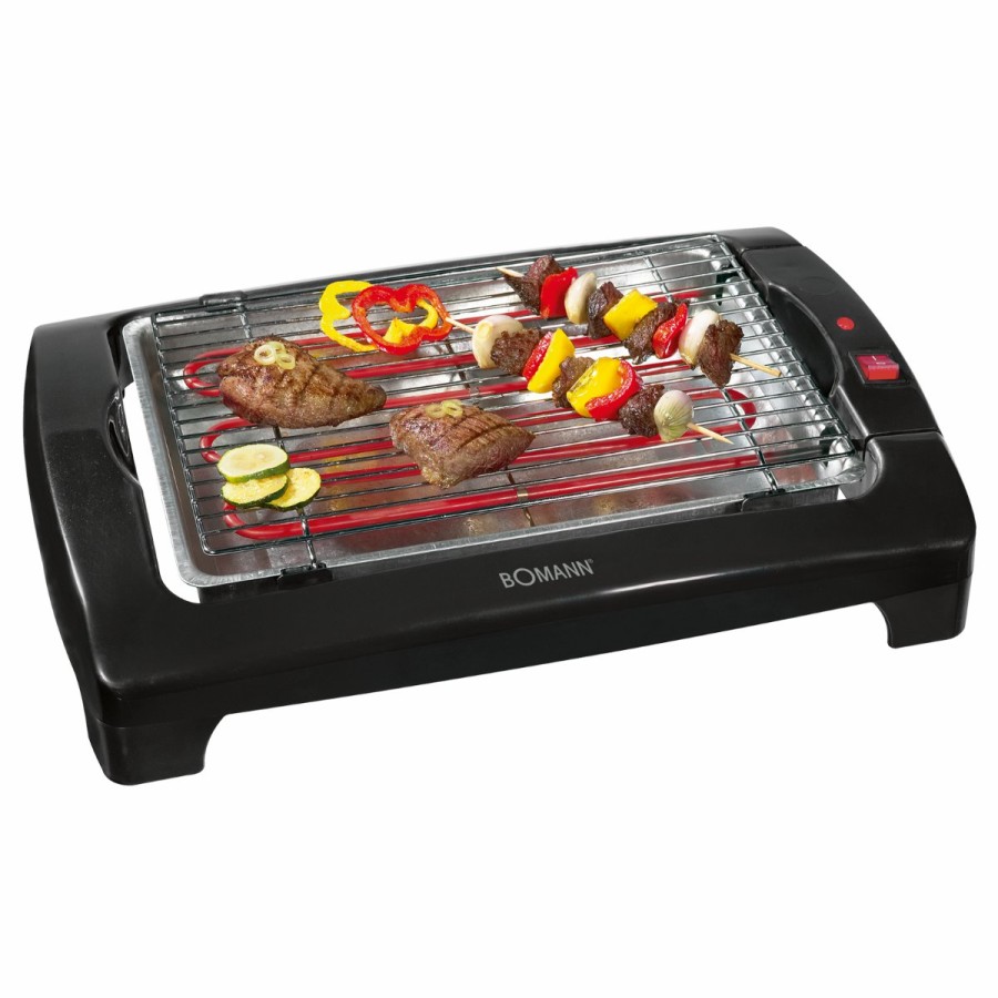 Bomann Bomann Barbeque-Tischgrill Bq 1240 Cb N Schwarz Grills