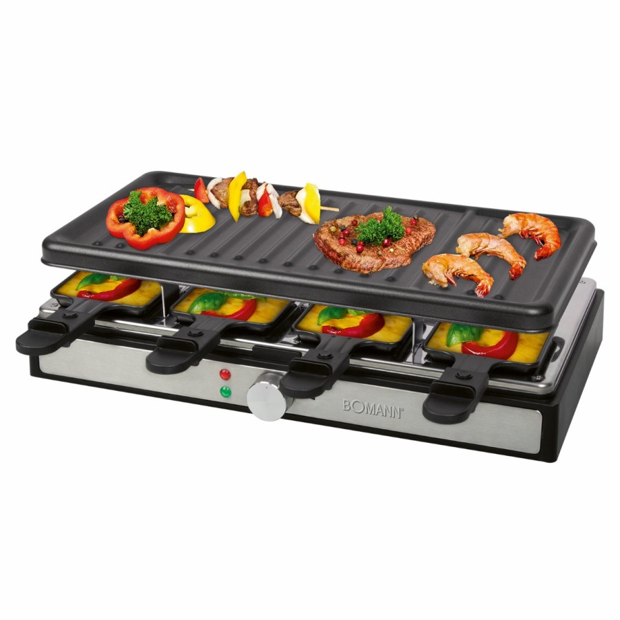 Bomann Bomann Raclette-Grill Rg 6039 Cb Schwarz Grills