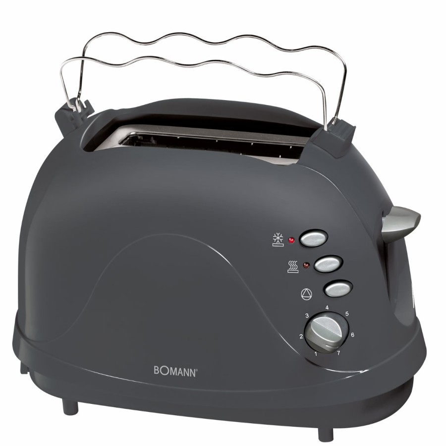 Bomann Bomann Toastautomat Ta 246 Cb Grau Toaster & Sandwichtoaster