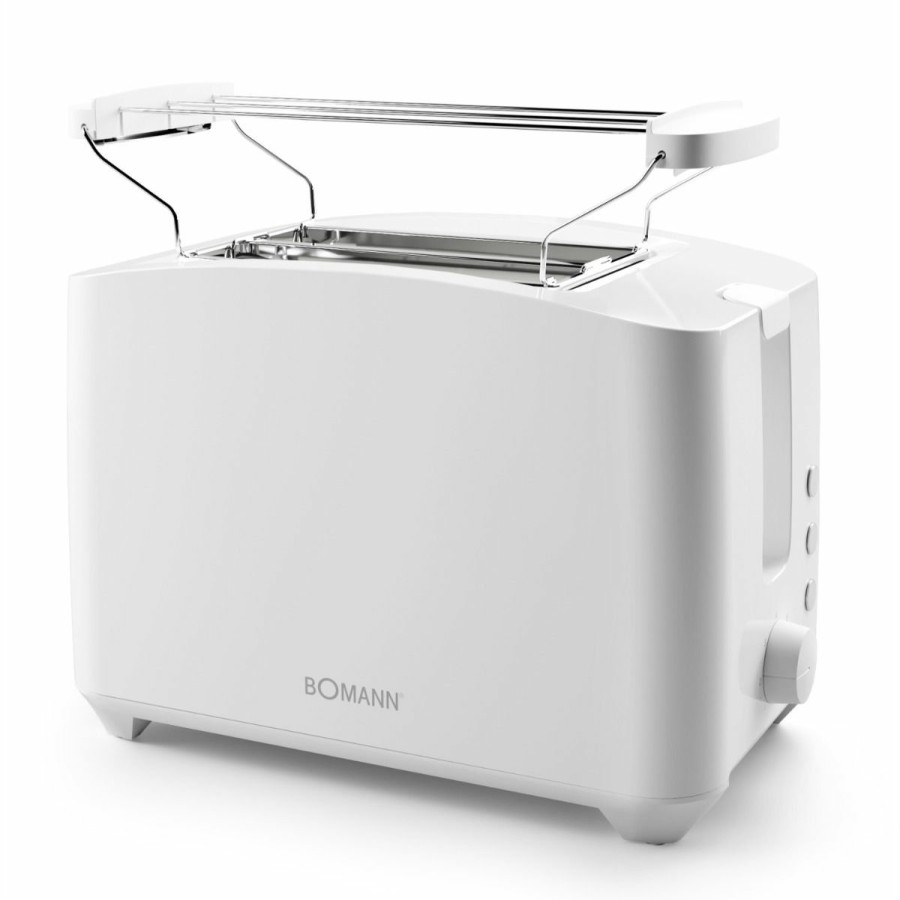 Bomann Bomann Toaster Ta 6065 Cb Weis Toaster & Sandwichtoaster